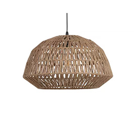 rieten hanglamp